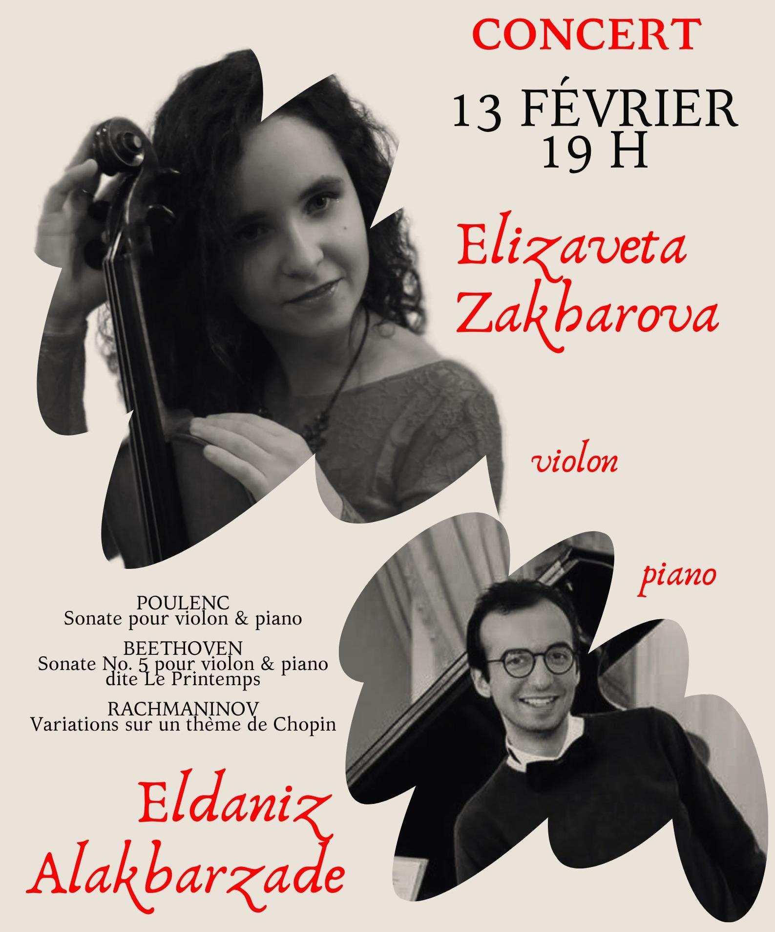 Concert violon & piano