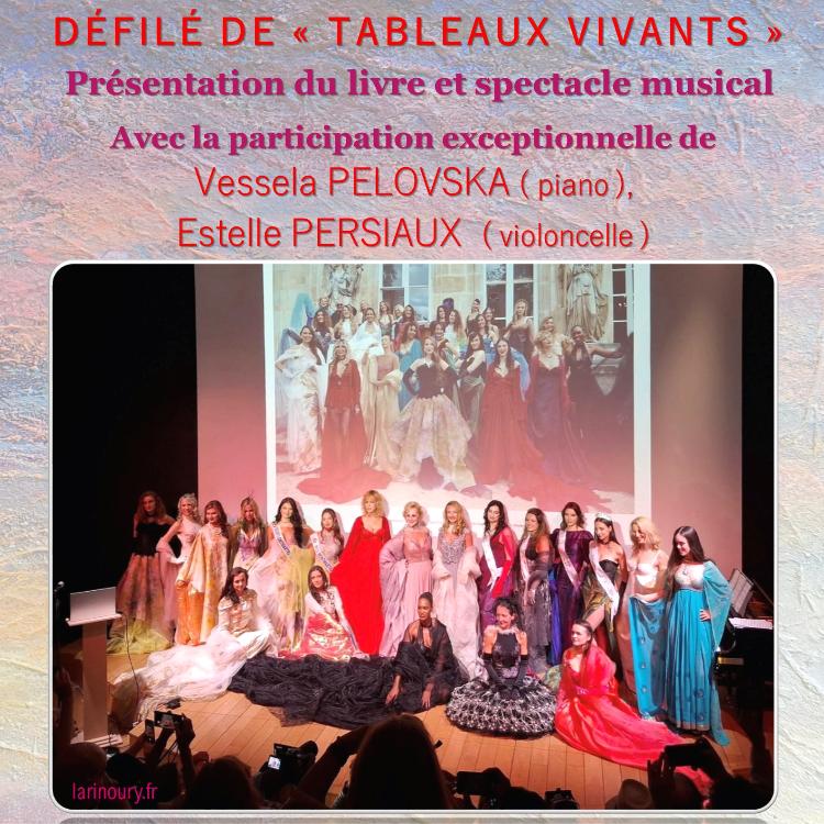 Présentation du livre & défilé des "tableaux vivants" & musique classique